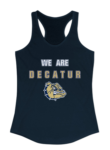 Decatur Bulldogs We Are Women's Tank Top