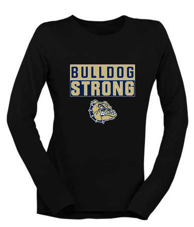 Decatur Bulldogs Strong #1 Women's LS T-Shirt