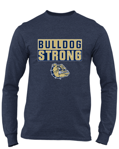 Decatur Bulldogs Strong #1 Men's LS T-Shirt