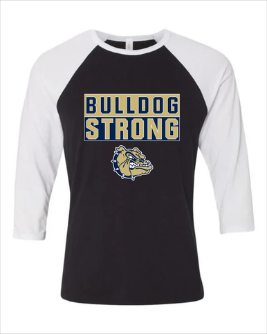 Decatur Bulldogs Strong #1 Women's Baseball T-Shirt