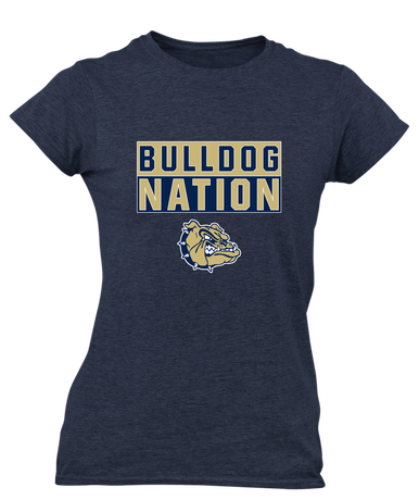 Decatur Bulldogs Nation #1 Women's Premium SS T-Shirt