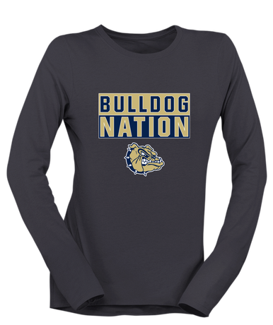 Decatur Bulldogs Nation #1 Women's LS T-Shirt