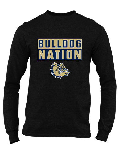 Decatur Bulldogs Nation #1 Men's LS T-Shirt