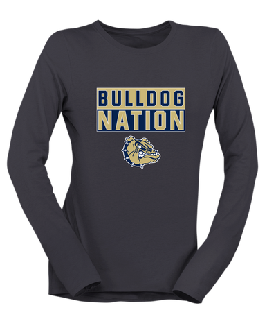 Decatur Bulldogs Nation #1 Women's Premium LS T-Shirt