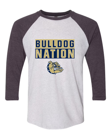 Decatur Bulldogs Nation #1 Women's Baseball T-Shirt