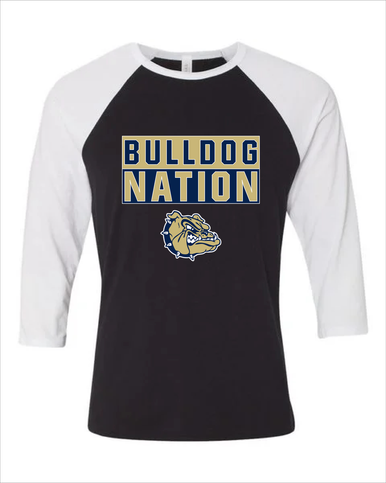Decatur Bulldogs Nation #1 Men's Baseball T-Shirt