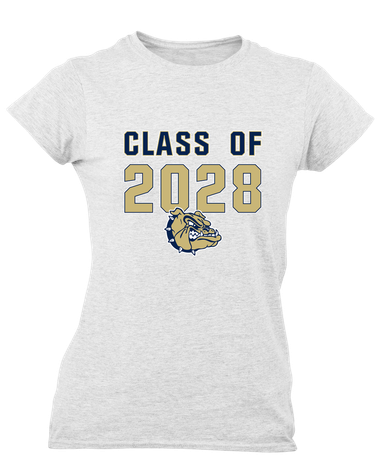 Decatur Bulldogs Class of 2028 Women's SS T-Shirt