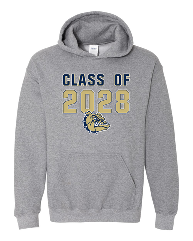 Decatur Bulldogs Class of 2028 Men's Hoodie