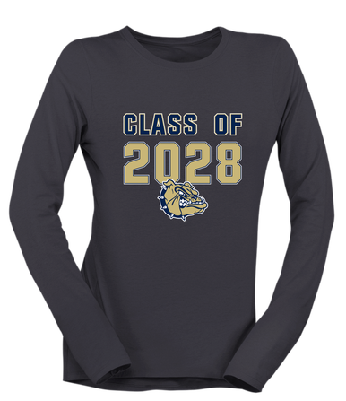 Decatur Bulldogs Class of 2028 Women's Premium LS T-Shirt