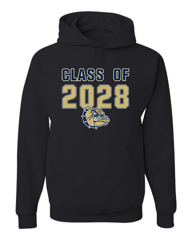 Decatur Bulldogs Class of 2028 Men's Premium Hoodie