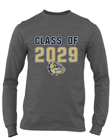 Decatur Bulldogs Class of 2029 Men's LS T-Shirt