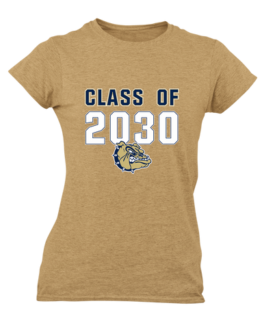 Decatur Bulldogs Class of 2030 Women's Premium SS T-Shirt