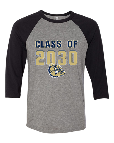 Decatur Bulldogs Class of 2030 Men's Baseball T-Shirt