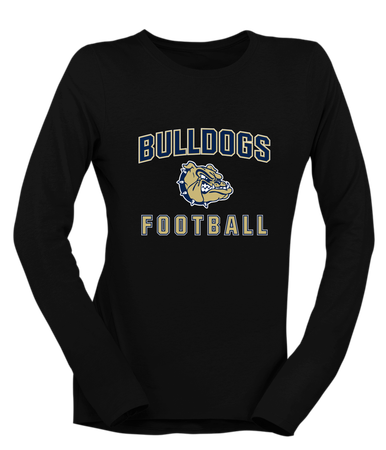 Decatur Bulldogs Football #1 Women's LS T-Shirt