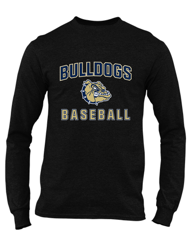 Decatur Bulldogs Baseball #1 Men's Premium LS T-Shirt