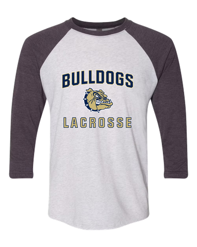 Decatur Bulldogs Lacrosse Men's Baseball T-Shirt
