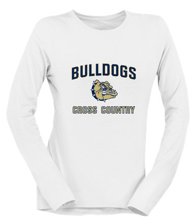 Decatur Bulldogs Cross Country Women's LS T-Shirt