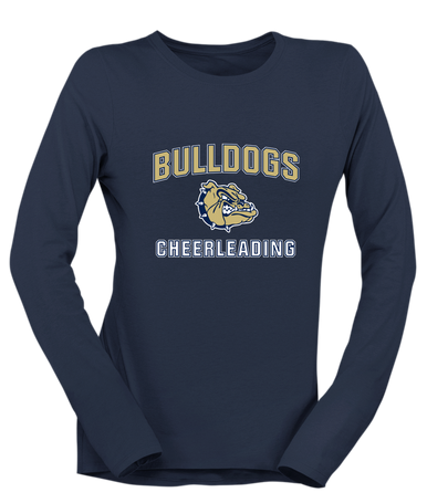 Decatur Bulldogs Cheerleading Women's LS T-Shirt