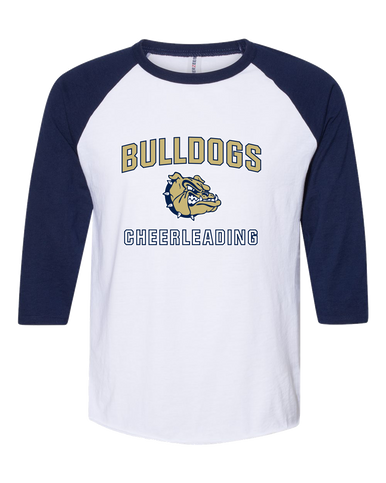 Decatur Bulldogs Cheerleading Women's Baseball T-Shirt