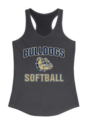 Decatur Bulldogs Softball #1 Women's Tank Top