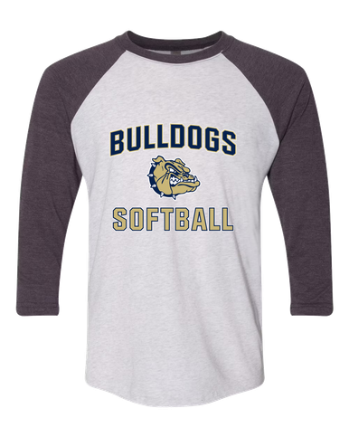 Decatur Bulldogs Softball #1 Women's Baseball T-Shirt