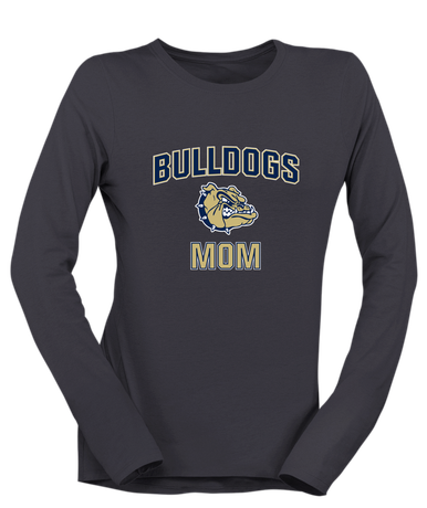 Decatur Bulldogs Mom Women's LS T-Shirt