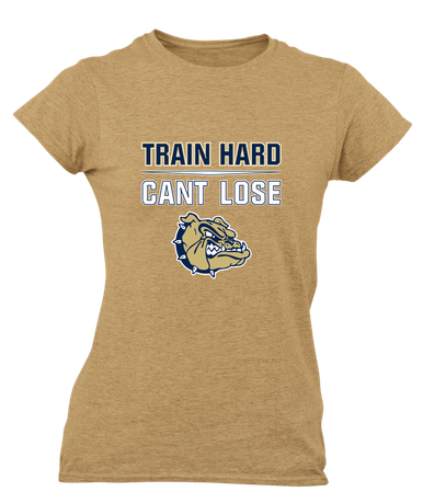 Decatur Bulldogs Train Hard, Can't Lose Women's SS T-Shirt