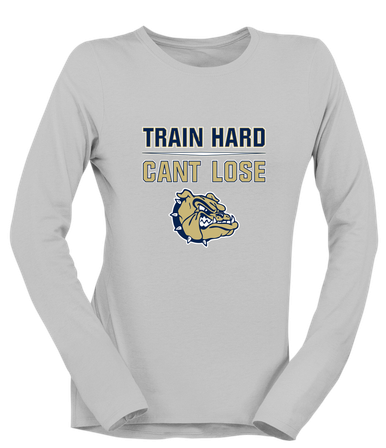 Decatur Bulldogs Train Hard, Can't Lose Women's LS T-Shirt