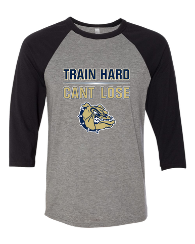 Decatur Bulldogs Train Hard, Can't Lose Women's Baseball T-Shirt