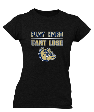 Decatur Bulldogs Play Hard, Can't Lose Women's Premium SS T-Shirt