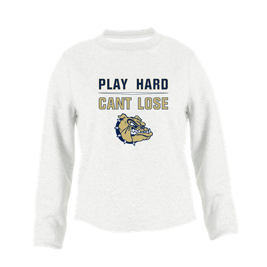 Decatur Bulldogs Play Hard, Can't Lose Women's Sweatshirt