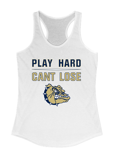 Decatur Bulldogs Play Hard, Can't Lose Women's Tank Top