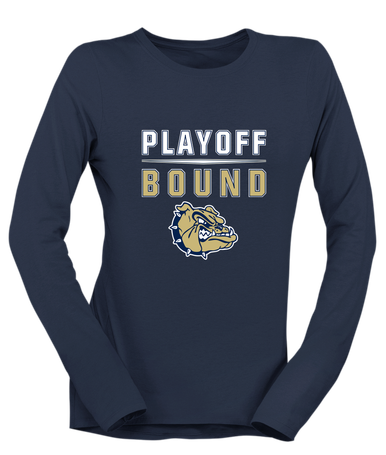 Decatur Bulldogs Playoff Bound Women's LS T-Shirt