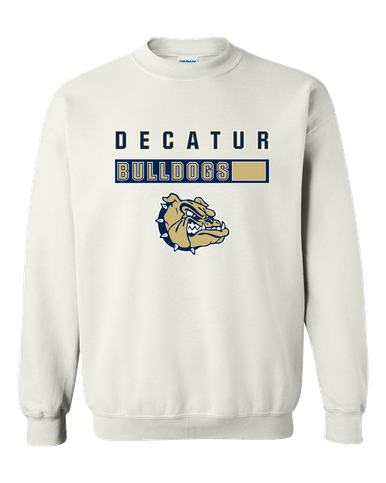 Decatur Bulldogs Mascot #7 Men's Sweatshirt