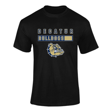Decatur Bulldogs Mascot #7 Men's SS T-Shirt