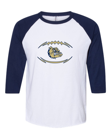 Decatur Bulldogs Football #3 Women's Baseball T-Shirt