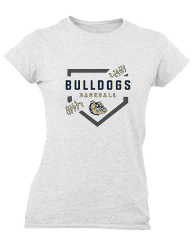 Decatur Bulldogs Baseball #2 Women's Premium SS T-Shirt