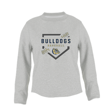 Decatur Bulldogs Baseball #2 Women's Sweatshirt