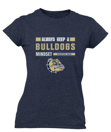 Decatur Bulldogs Mindset Women's SS T-Shirt