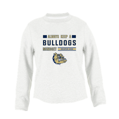 Decatur Bulldogs Mindset Women's Sweatshirt