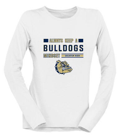 Decatur Bulldogs Mindset Women's Premium LS T-Shirt