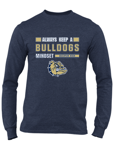 Decatur Bulldogs Mindset Men's Premium LS T-Shirt