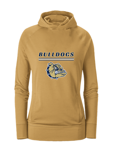 Decatur Bulldogs Mascot #8 Women's Hoodie