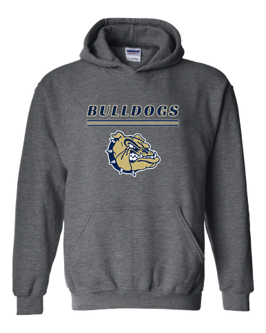 Decatur Bulldogs Mascot #8 Men's Hoodie