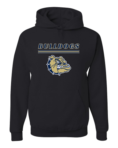 Decatur Bulldogs Mascot #8 Men's Premium Hoodie