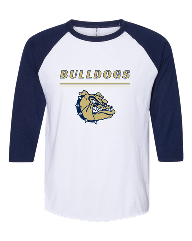 Decatur Bulldogs Mascot #8 Women's Baseball T-Shirt