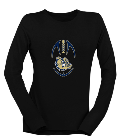 Decatur Bulldogs Football #4 Women's LS T-Shirt