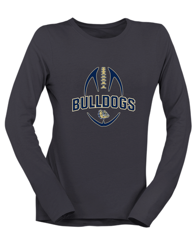Decatur Bulldogs Football #5 Women's LS T-Shirt