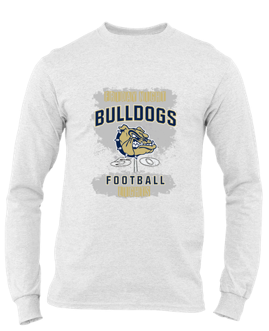 Decatur Bulldogs Football #6 Men's Premium LS T-Shirt