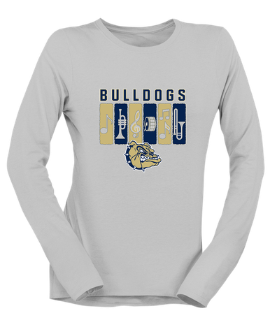 Decatur Bulldogs Band # 2 Women's LS T-Shirt